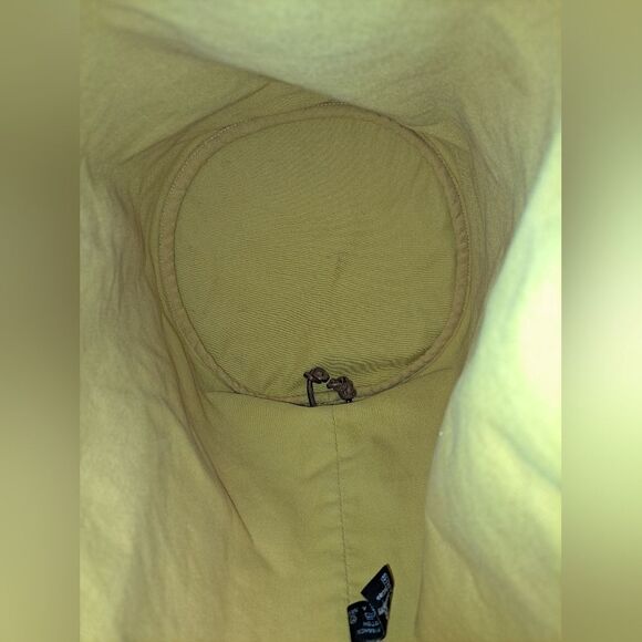 HERMÈS Polochon Yellow Canvas Backpack Bag LARGE PRISTINE CONDITION - Picture 12 of 17